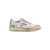 AUTRY AUTRY Medalist super vintage low sneakers WHITE PINK