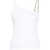Givenchy GIVENCHY One shoulder cotton top WHITE