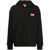 Kenzo KENZO Logo cotton hoodie BLACK