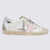 Golden Goose GOLDEN GOOSE WHITE ICE AND ORCHID PINK LEATHER SUPER-STAR SNEAKERS WHITE/ICE/ORCHID PINK/SILVER