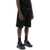 Off-White "Sporty Bermuda Shorts With Embroidered Arrow BLACK WHITE