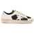Golden Goose Mesh And Leather Stardan Sneakers WHITE BLACK SILVER