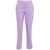 Silvian Heach Pants in linen blend Violet