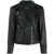 Emporio Armani EMPORIO ARMANI Leather jacket BLACK