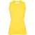 SPORTMAX Sportmax Ribbed Cotton Tank Top YELLOW