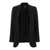 PLAIN Black Open Jacket In Technical Fabric Woman Black