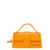 JACQUEMUS 'Le Bambino' Orange Handbag with Removable Shoulder Strap in Leather Woman ORANGE