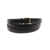 TOTÊME Black Wrap Belt with Gold Tone Buckle in Leather Woman BLACK