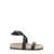TOTÊME 'The Chunky' Black Sandals with Straps in Leather Woman BLACK