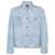 Emporio Armani EMPORIO ARMANI Cotton shirt jacket CLEAR BLUE