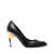 Alexander McQueen Alexander McQueen Armadillo Leather Pumps Black