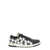 AMIRI 'Stars Court' Black and White Low Top Sneakers with Star Patches in Leather Man BLACK