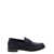 Doucal's Blue Pull-On Loafers in Suede Man BLU