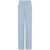 EA7 EA7 EMPORIO ARMANI High-waisted trousers CLEAR BLUE