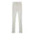 Lardini White Drawstring Tapered Trousers in Cotton Blend Man WHITE