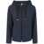 Herno HERNO HOODED BOMBER CLOTHING BLUE