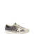 Golden Goose 'Superstar' White Low Top Sneakers with Glitters in Vintage Looking Leather Woman GREY