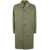 COMME DES GARÇONS HOMME COMME DES GARÇONS HOMME TRENCH COAT WITH YELLOW LINING CLOTHING BROWN