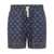 Palm Angels Palm Angels Paisley Shorts BLUE