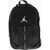 Nike Air Jordan Solid Color Sport Backpack With Frontal Logo Black