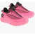 Moncler Low-Top Trailgrip Snekaers With Contrasting Details Pink