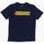 DSQUARED2 Solid Color Relax T-Shirt With Contrasting Logo Blue