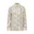 Versace VERSACE Silk Shirt with Contrasting Medusa Print WHITE