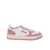 AUTRY Autry Leather And Canvas Sneakers WHITE/LILAC