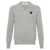 Comme des Garçons Comme Des Garçons V-Necked Wool Sweater GREY