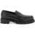 Off-White Leather Loafers For BLACK BLACK