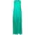 forte_forte Forte_Forte ”Colonna” Dress In Stretchy Silk Satin GREEN