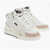 Palm Angels Leather University High-Top Sneakers Beige