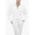ART ESSAY Cropped Cotton Knit Long Sleeved Cardigan White
