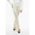 AMIRI Flared Crochet Pants With Lace-Up Detail White