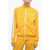 Palm Angels Solid Color Track Sweatshirt With Contrasting Side Bands Yellow