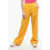 Palm Angels Track Loose Fit Pants With Drawstring At The Waist Yellow