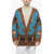 ALANUI Jacquard Icon Brushed Wool Cardigan Multicolor