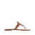 Tory Burch Tory Burch Miller Leather Sandals LEATHER BROWN