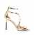 Jimmy Choo Jimmy Choo Azia Metallic-Effect Sandals GREY