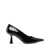 AEYDE AEYDE ZANDRA PATENT CALF LEATHER BLACK SHOES BLACK