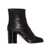 Maison Margiela Maison Margiela Tabi Leather Heel Ankle Boots BLACK
