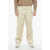 Prada Cotton Loose Fit Pants With Belt Loops White