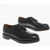 Ermenegildo Zegna Platform Sole Udine Leather Derby Shoes Black