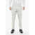 Jil Sander Twill Cotton Chinos Pants With Belt Loops White