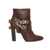 Dolce & Gabbana Dolce & Gabbana Caroline Leather Ankle Boots Brown