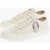 Kenzo Paris Canvas Kenzoschool Low-Top Sneakers With Flower Embroi White