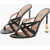 Bally Leather Carolyn Sandals With Sculpted Stiletto Heel 12Cm Black