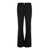 ARMA Black Wide Trousers in Leather Woman BLACK