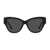 Dolce & Gabbana Dolce & Gabbana  Dg4449 Dg Crossed Sunglasses 501/87 BLACK