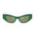 Dolce & Gabbana Dolce & Gabbana  Dg4450 Dg Crossed Sunglasses 331152 GREEN